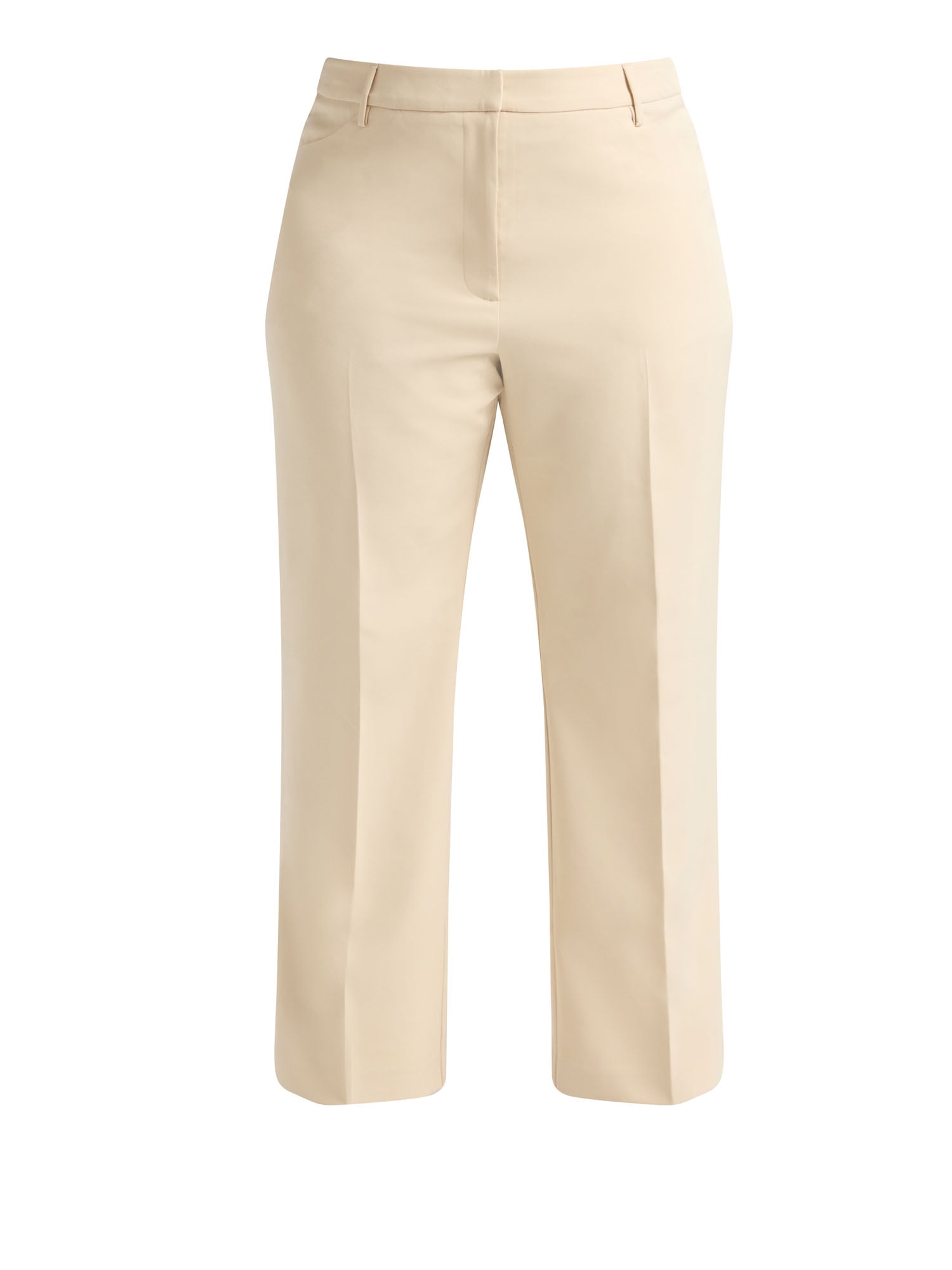Scoop Women's and Women’s Plus Crepe High Rise Bootcut Suit Pants, Sizes 0-28