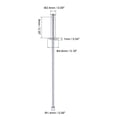 thumbnail image 2 of Unique Bargains 2.4mm Diameter 9mm Grip Length Silver Tone Aluminum Blind Rivets 60 Pack, 2 of 4