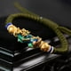 thumbnail image 5 of Pulseras trenzadas Sunnimix Encantos Moda Popular para Hombres Verde, 5 of 6