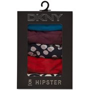 DKNY 5-Pk Litewear Cut Anywear Hipster DK5028P5, MULTI COLOR Color May Vary, Size X-Large