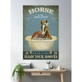 thumbnail image 2 of Horse Bath Soap Wash Your Hooves Poster Wall Art, Modern Wall Decor, 16x24 UNFRAMED, 2 of 3