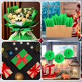 thumbnail image 4 of 60 Sheets Green Tissue Paper Christmas Tissue Paper Bulk Gift Wrapping for DIY Art Craft Floral Birthday Christmas Holiday Valentine's Party （ 20 x 14.5 inches/51x37cm）, 4 of 4