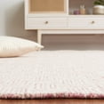 thumbnail image 4 of SAFAVIEH Micro-Loop Charlotte Solid Area Rug, Pink/Ivory, 8' x 10', 4 of 7