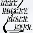 thumbnail image 2 of CafePress - Best Hockey Coach Ever Body Suit - Baby Light Bodysuit, Size Newborn - 24 Months, 2 of 4
