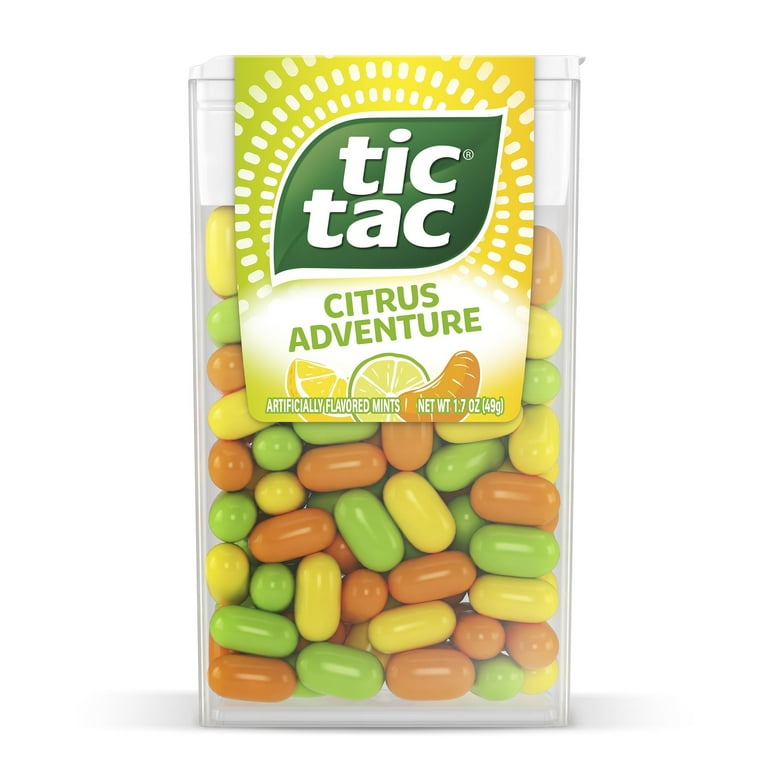 Tic Tac, Mints, Citrus Adventure 12 Pack, 1.7 oz Each - Walmart.com