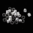 thumbnail image 3 of 60x Plata Ajustable Beads Trenzas Pinzas Para El Cabello Puños De Metal Tubos, 3 of 9