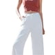 thumbnail image 2 of Lucakuins Pantalones de pierna ancha para mujer Pantalones de cintura alta elásticos casuales sueltos de color sólido con bolsillo para el trabajo Lucakuins moda, 2 of 7