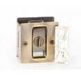 thumbnail image 4 of Weslock 00577xNxN Rectangular Privacy Pocket Door Lock with Adjustable Backset and Full Lip Strike Satin Nickel Finish, 4 of 5