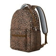 thumbnail image 3 of Romantic Cheetah Print Backpack Leopard Design with Texture and Glitter Animal Pattern School Bag for Students, 3 of 6