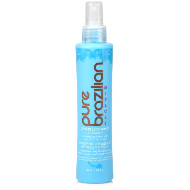 Acondicionador sin enjuague Pure Brazilian 200 ml con queratina