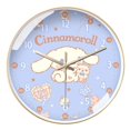 thumbnail image 3 of Reloj de pared con orejas grandes de Hello kitty, reloj de pared con diseño de perro, canela, cuarzo súper silencioso, radio de tiempo Sanrio, creativo, 3 of 5