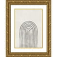 thumbnail image 1 of Artographie Studio 11x14 Gold Ornate Wood Framed with Double Matting Museum Art Print Titled - Arch Thick 002, 1 of 4