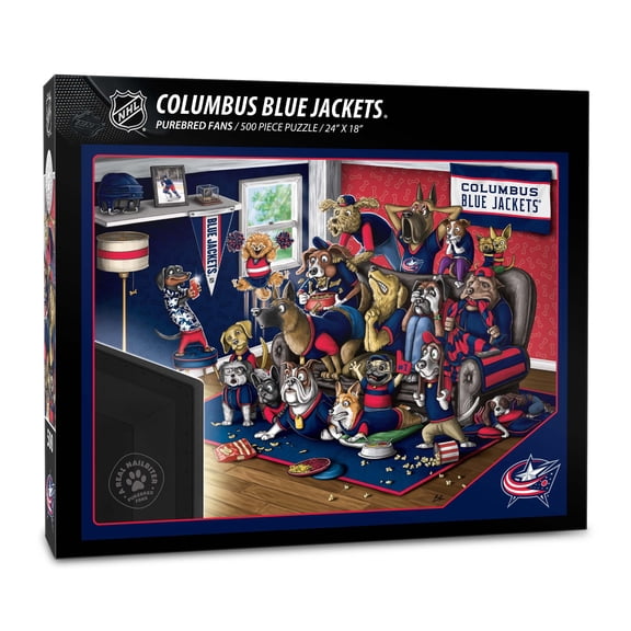 YouTheFan NHL Columbus Blue Jackets Purebred Fans Nailbiter Puzzle - 500 PC