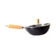thumbnail image 5 of Sartén para freír profunda con mango ergonómico y olla de hierro antiadherente con tapa 20 centímetros, 5 of 9