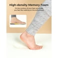 thumbnail image 3 of HomeTop Women's Cozy Memory Foam Loafer Slippers Indoor Outdoor, 3 of 10