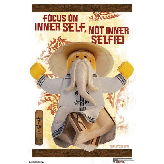 Lego Ninjago - Master Wu Laminated Poster Print (22 x 34)