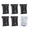 thumbnail image 1 of Attachments Caster Accessories Metal Caster Mounting Plate Screws Set Easy to Install Durable Caster Attachments, 1 of 8