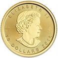 thumbnail image 3 of 1/4 Oz Gold Canadian Maple Leaf Coin, 3 of 3