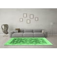 thumbnail image 3 of Ahgly Company Indoor Rectangle Oriental Emerald Green Traditional Area Rugs, 5' x 8', 3 of 4
