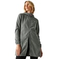 thumbnail image 4 of Regatta Womens Bloomfield Marl Longline Fleece Jacket, 4 of 5