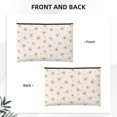 thumbnail image 2 of Susaid Avocado Doing Sport Yoga Print Makeup Mini Bags for Women Multi Color Cosmetics Bag Travel Toiletry Bag Pencil Pouch Blank Makeup Bags with Zipper, 2 of 7