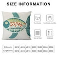 thumbnail image 5 of PIKWEEK  Throw Pillow Cover Decorative Square Cushion Cases for Home Sofa Bed and Chair, 5 of 5
