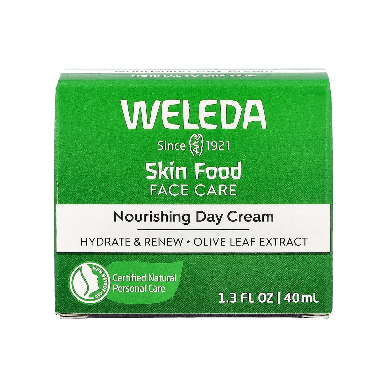 Weleda Skin Food Face, Nourishing Day Cream, Normal to Dry Skin, 1.3 fl oz (40 ml)