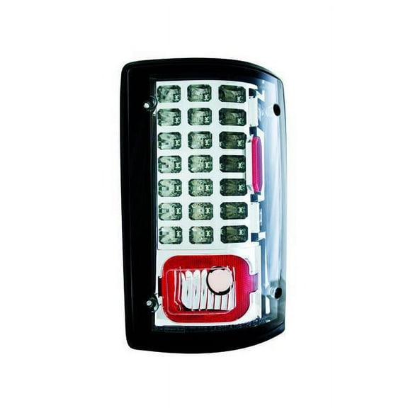 IPCW LEDT-502C Crystal Clear LED Tail Lamp - Pair
