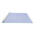 thumbnail image 2 of Ahgly Company Machine Washable Indoor Square Oriental Blue Traditional Area Rugs, 7' Square, 2 of 4