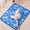 Blue_S, variant on Summer Pet Cooling Mat for Cats Dogs, Cool Pad Sleeping Mat for Hot Weather, Lightweight Foldable Pet Bed for Travel Home, 15.74x11.81in