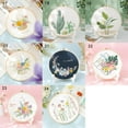 thumbnail image 3 of Fashion Multi-Color Flowers Plants Pattern Painting Home Decoration Handmade Embroidery Starter Kit Embroidery Cross Stitch DIY 5, 3 of 8