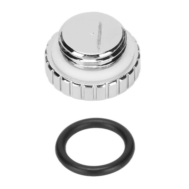 Water Stop Plug with Electroplating Processing, Stopper Fitting for Computer Water Cooling System - G1/4in Thread, Hand Screw