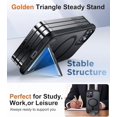 thumbnail image 3 of Funda Magnética con Soporte invisible Integrado, Delgada y Fina, para iPhone 12 Pro Max 6.7", Negro, 3 of 6
