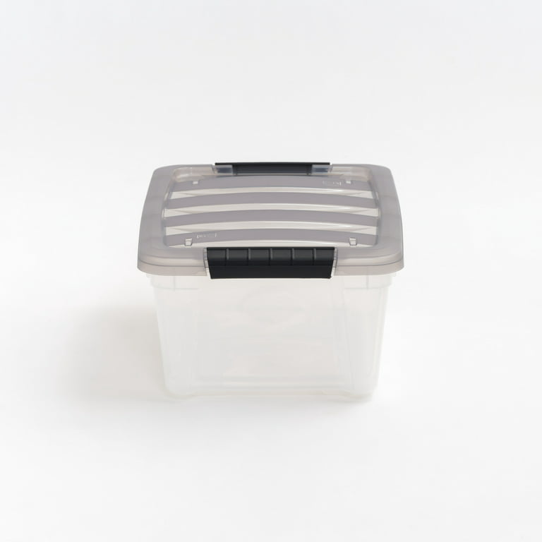 Stack & Pull Clear PP Plastic Storage Box with Handle - China Storage  Container and Storage Box price