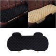 thumbnail image 3 of Car Seat Protector Mat Back Rear Row Grid Seat Cushion Cover Breathable Comfort Car Seat Covers (Black), 3 of 8