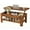 brown, variant on Anoncndin Modern Space-Saving Lift Top Coffee Table - Large Hidden Storage - Open Shelf - Hydraulic Rising Mechanism - Ideal for Living Room, Apartment, or Home Office, Wood Color