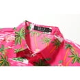 thumbnail image 5 of SSLR Hawaiian Shirt for Men Flamingo Short Sleeve Casual Button Down Shirts Summer Beach Shirt, 5 of 8