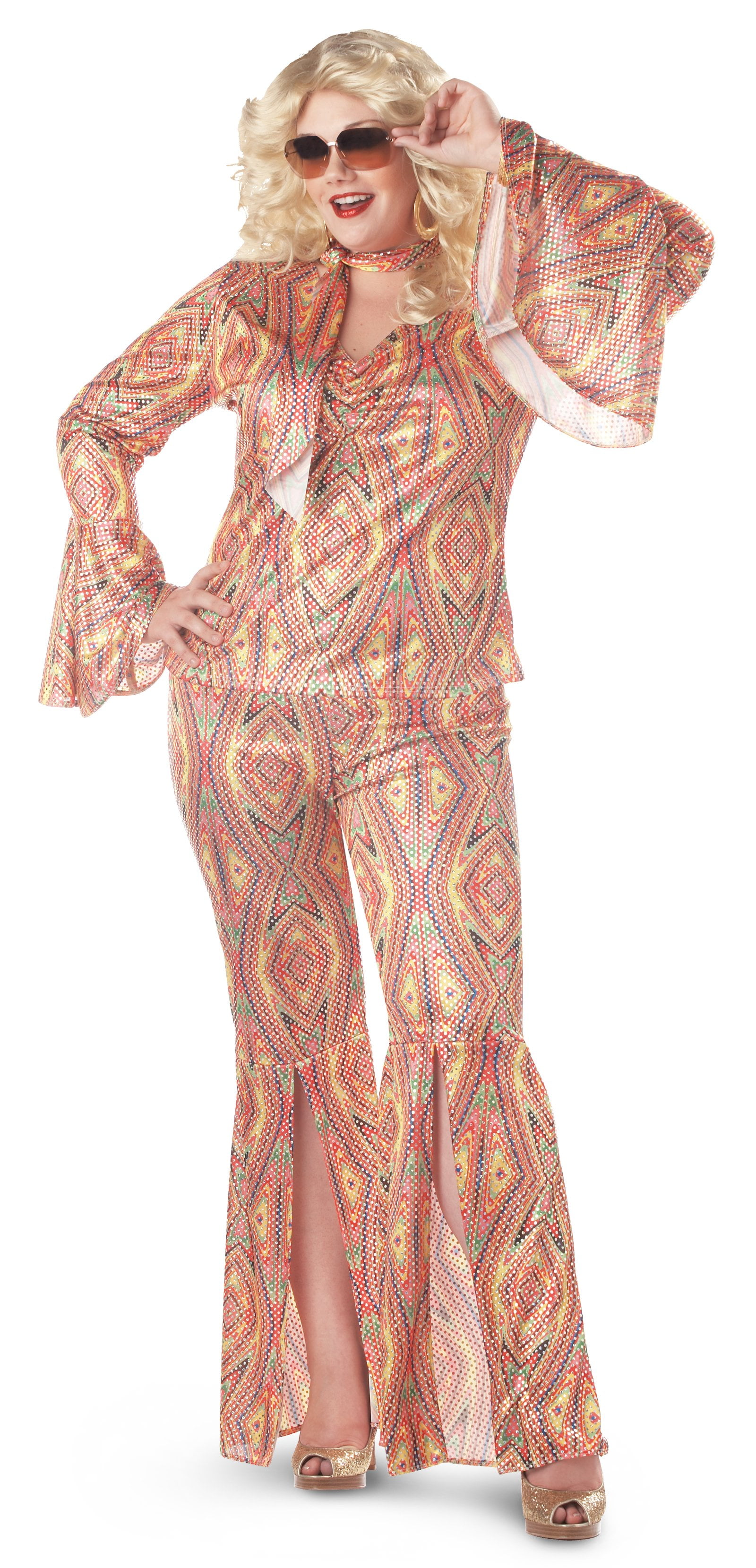 plus size disco diva costume