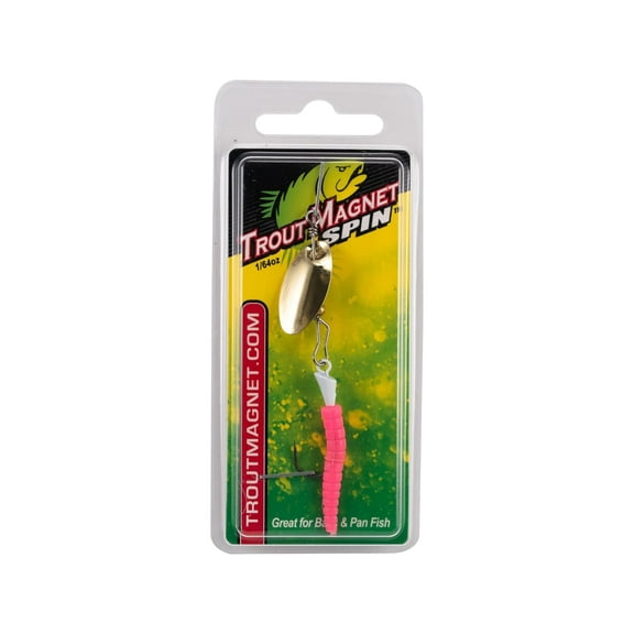Leland's Trout Magnet Trout Spin, 1/64 oz., Pink