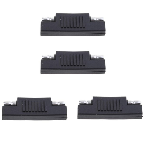 Enchufe Plano de 2 Polos SAE DC Power de 4 Piezas a Conector Adaptador de Cambiador de Género