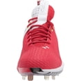 thumbnail image 2 of Under Armour Harper 5 Low Steel Cleat RED | WHITE | WHITE SZ 7.5, 2 of 7