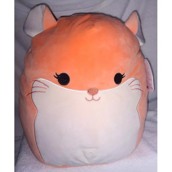 Squishmallows Erica the Peach Chinchilla 14" NWT