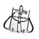 thumbnail image 1 of Mochila transparente para organizar el almacenamiento, viajes, para hombres y mujeres, bolsa de PVC transparente para conciertos., 1 of 8