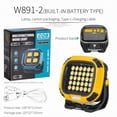 thumbnail image 2 of Luz De Trabajo USB Camping Light Dimmable Magnetic Work Light Tent Lámpara colgante con gancho (H), 2 of 7