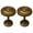 Antique Gold, variant on Urbanest Medallion Curtain Holdback – Elegant Drapery Tieback, Farmhouse Drapery Hardware for Stylish Window Treatments, 2 Pieces, Weathered White