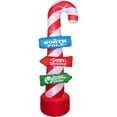 thumbnail image 2 of Christmas Inflatables Outdoor Decorations 6 ft Xmas Inflatable Candy Canes Stacking Signs for Yard, Build-in LED Light Xmas Blow Up for Holiday, Party, Garden, Lawn, 2 of 7
