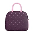 thumbnail image 2 of Reusable Polka Lnsulated Lunch Bag for Women & Men-Leakproof Water-Resistant Cooler Tote,Large Capacity(10.6x8.7x6.3in)for Work,Office,Travel,Picnic,Beach., 2 of 7