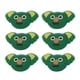 thumbnail image 3 of 12x Amortiguador de Raqueta de Dibujos Animados Amortiguador de Vibraciones Elegante de Silicona Verde + Gris Soledad Amortiguador de raqueta de tenis, 3 of 10