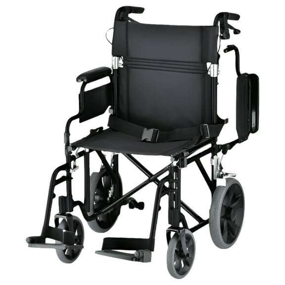 NOVA Transport Chair With Flip-Up Desk Arms