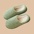 thumbnail image 4 of PBFRDSJ Cozy Slippers for Women Soft Warmth Winter Fuzzy Slip-on Slipper Lightweight Cozy Comfort Shoes, 4 of 5
